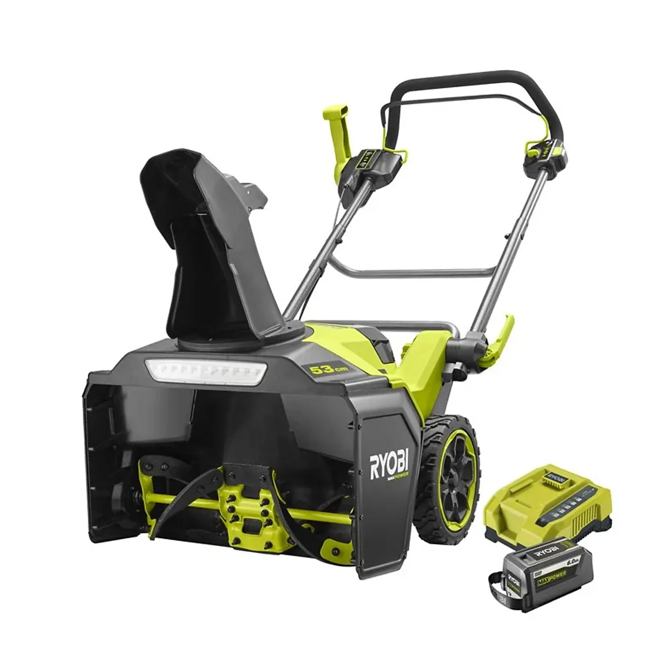 Ryobi RY36STX53B-160 snøfreser 36V med 6,0 Ah batteri Ryobi RY36STX53B-160 snøfreser 36V med 6,0 Ah batteri