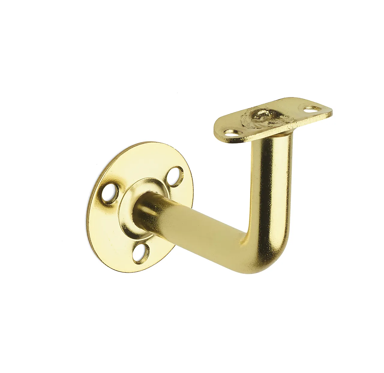Gelenderholder 87 stål polert messing