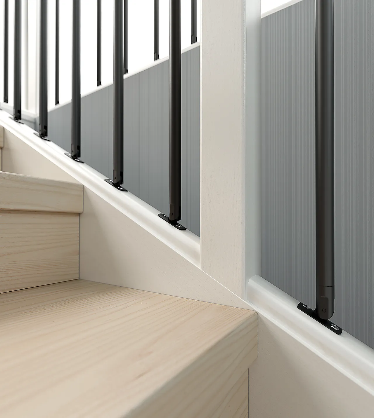 Spile 92 i sort aluminium