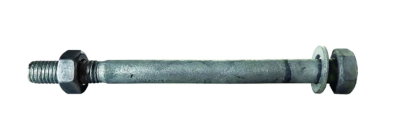 Sekskantskrue varmforsinket M6x30 mm 5-pk