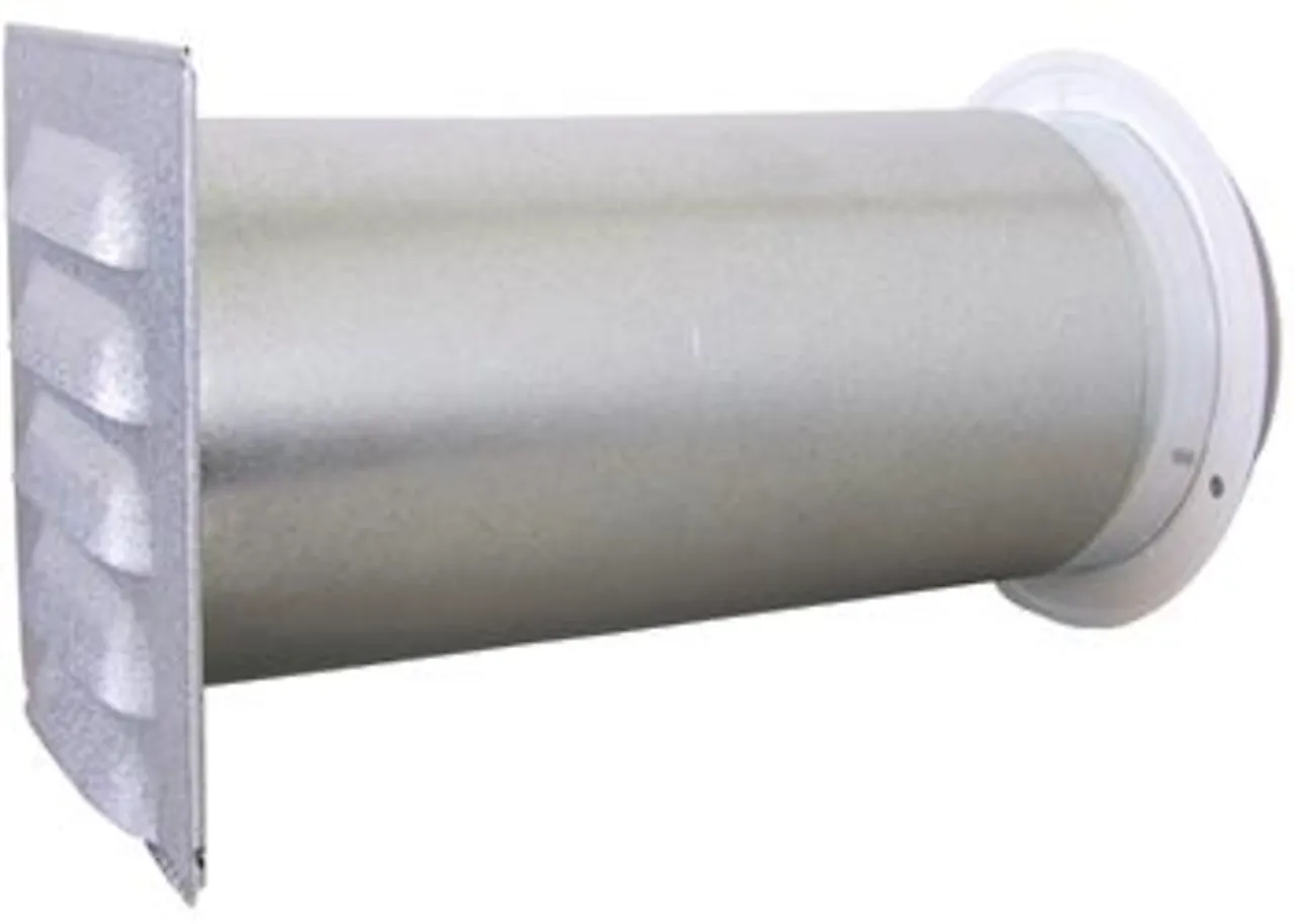 Skapvent ø3" m/rist metall sf-duk kompl ventil f/20-36cm vegg Skapvent ø3" m/rist metall sf-duk kompl ventil f/20-36cm vegg