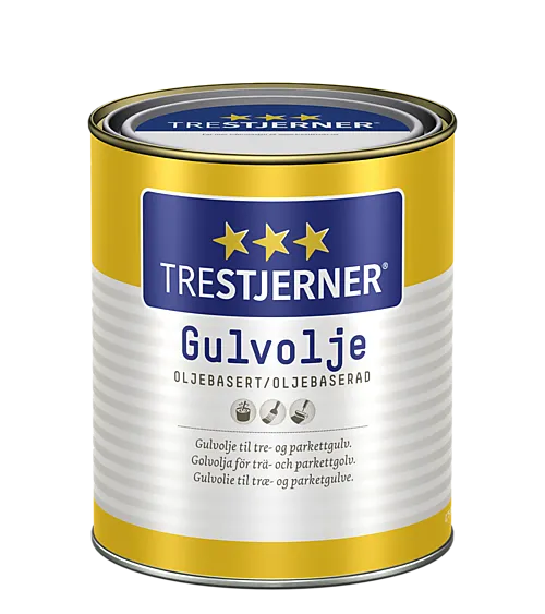 Gulvolje hvit 0,68 liter