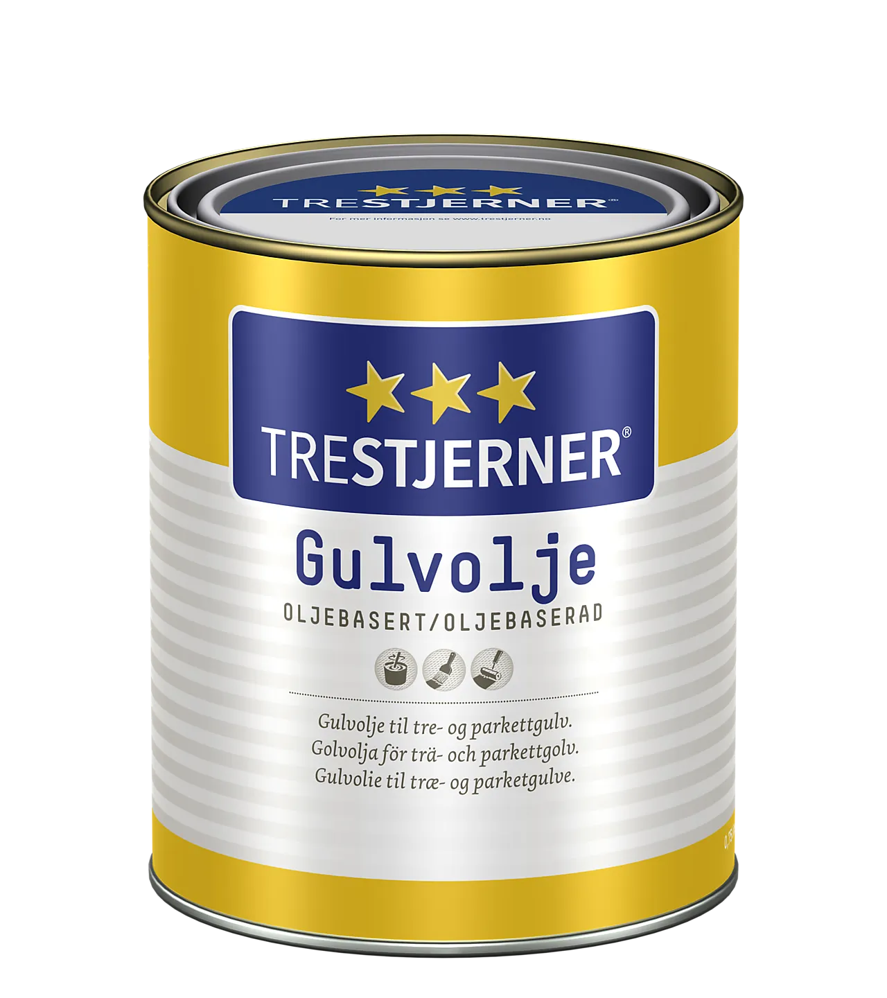 Gulvolje hvit 0,68 liter Gulvolje hvit 0,68 liter