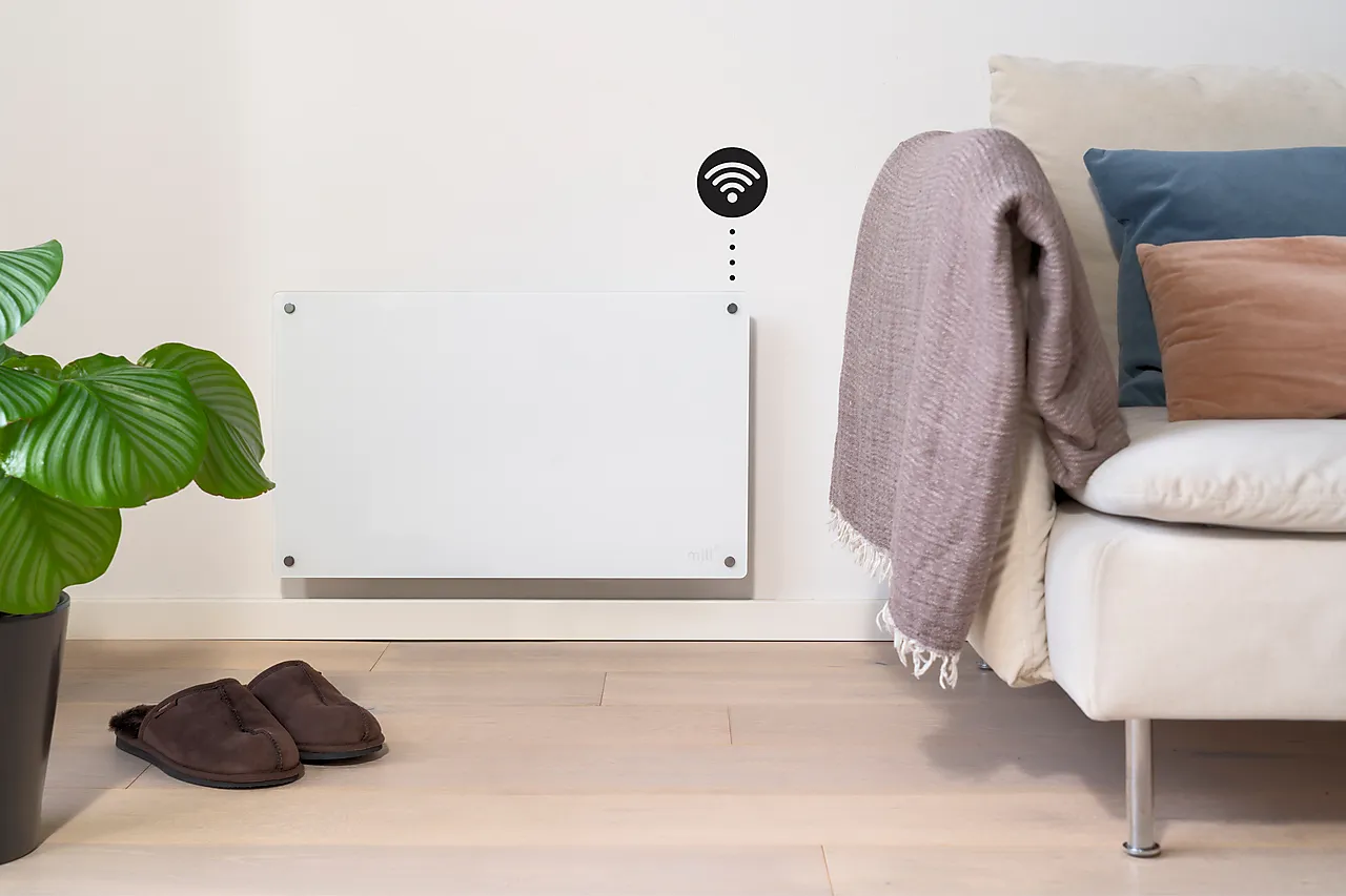 Panelovn hvit glass gen 3 wifi 700 watt null - null - 2 - Miniatyr