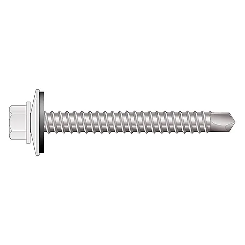 Farmerskrue hvit 4,8x20mm 250 stk