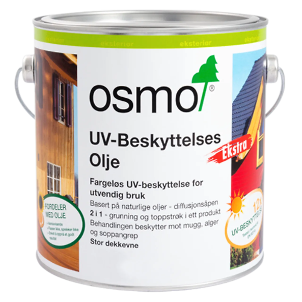 Uv-besk utv 420 0,75l fargeløs 1l dekker ca 20m2 1 strøk Uv-besk utv 420 0,75l fargeløs 1l dekker ca 20m2 1 strøk