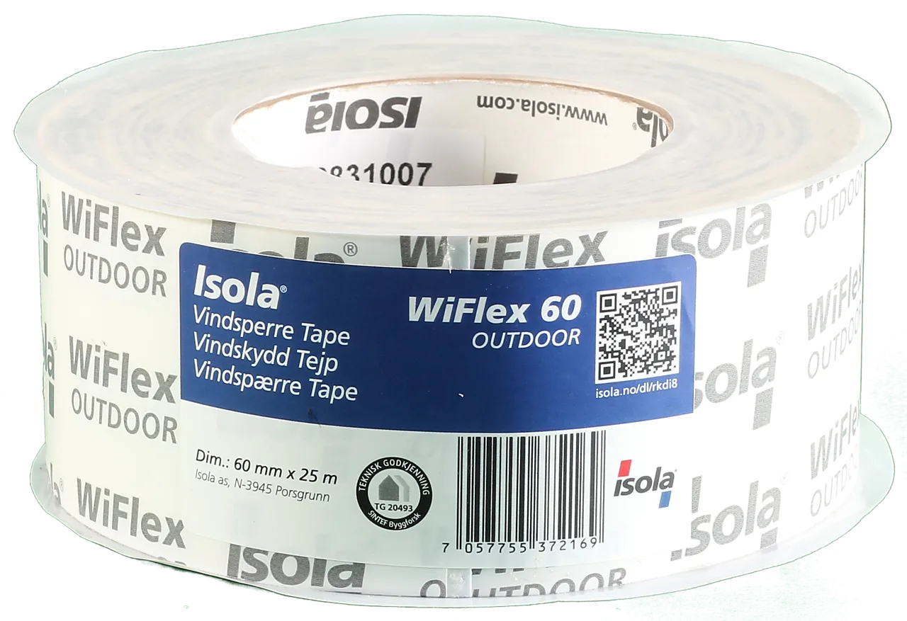 Tape vindsperre flex 60mmx25m null - null - 3 - Miniatyr