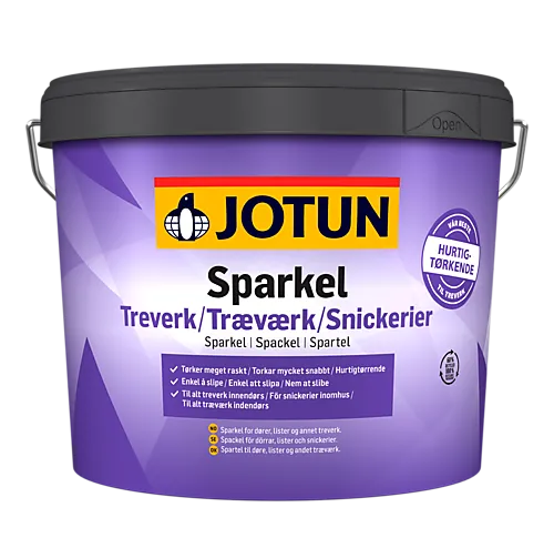 Sparkel akryl for treverk 3 liter