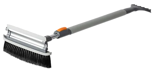 Snøkost med skrape justerbar