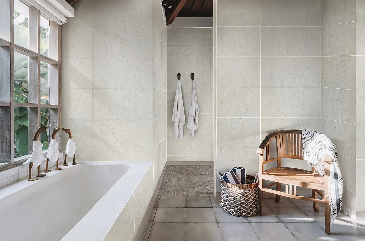 BerryAlloc wall&water-santorini marmor 60x30 s, lys grå null - null - 3 - Miniatyr