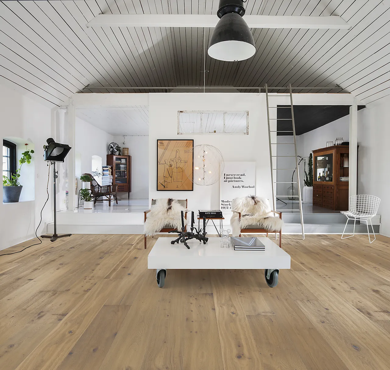 Parkett 1-stav Eik Ydre