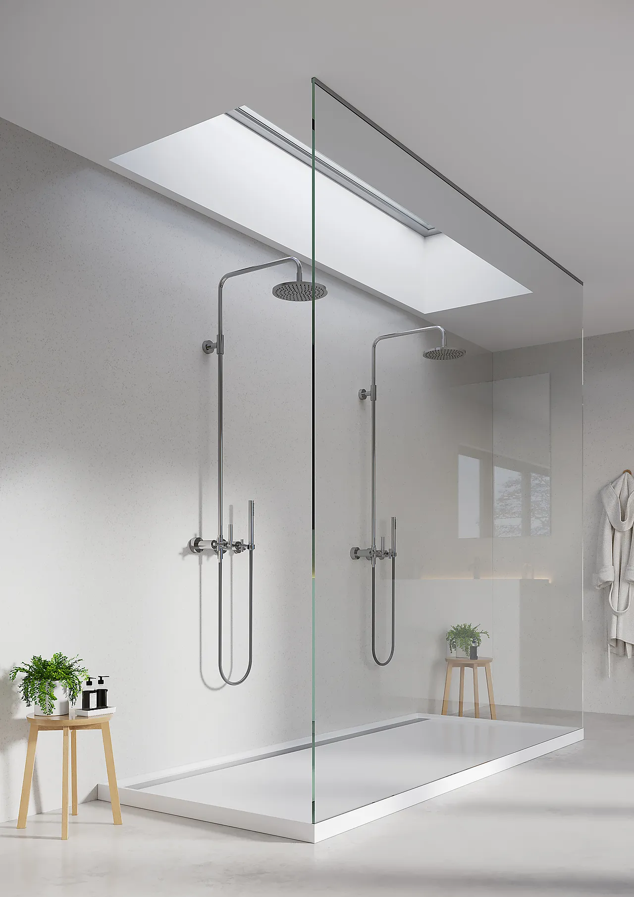 Fibo Baderomsplate 4001M00 Terrazzo Light null - null - 2 - Miniatyr