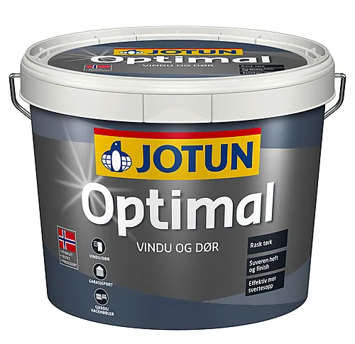 Jotun Vindu og dør hvit 2,7 liter