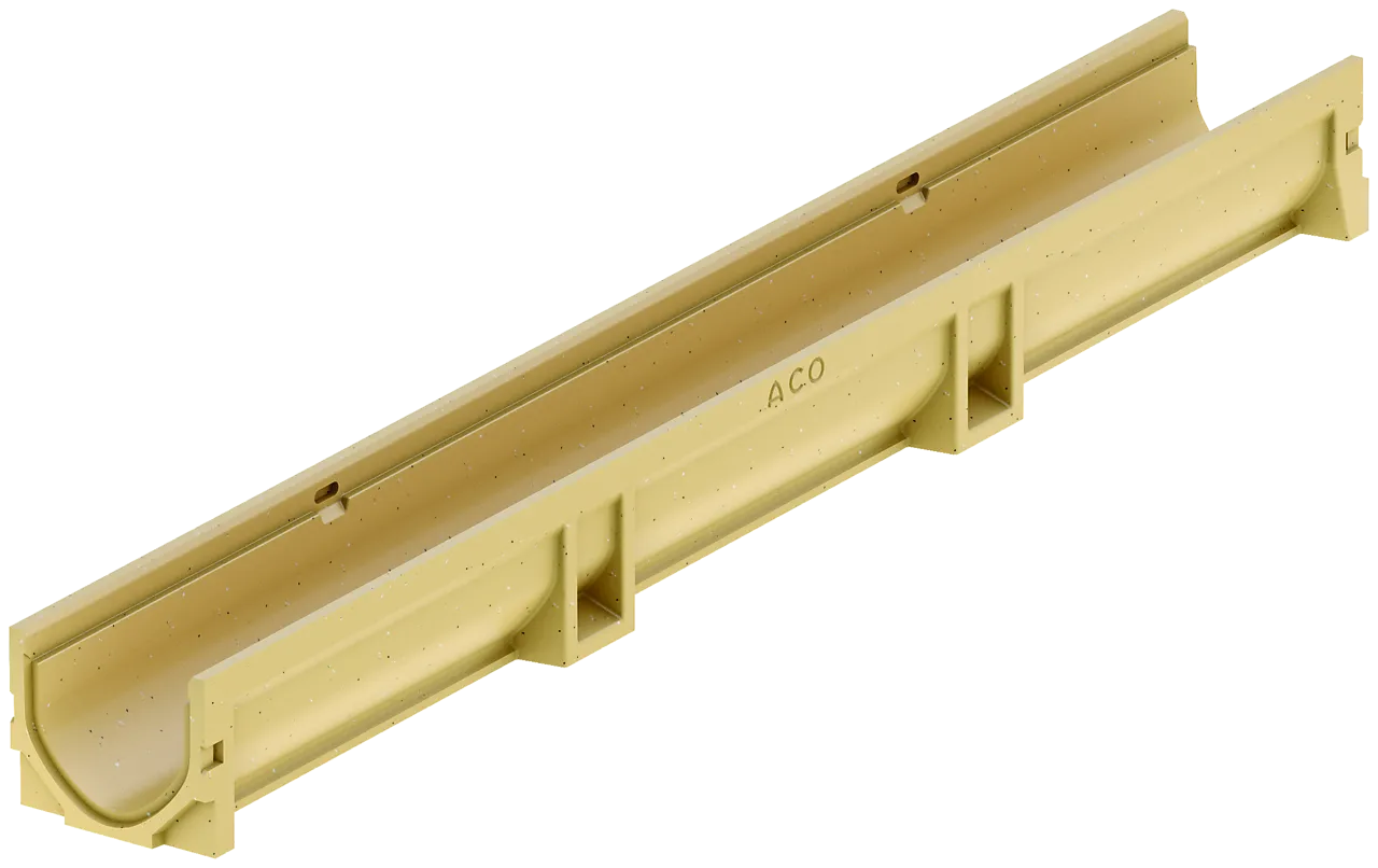 Dreneringsrenne uten rist euroline 2.0 1 meter