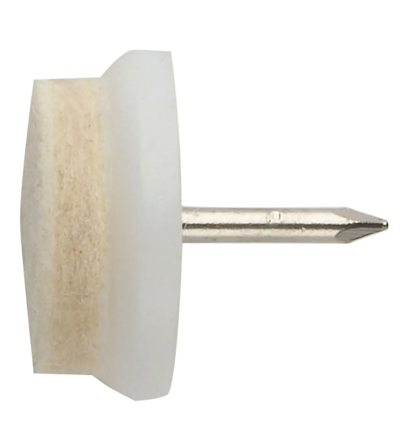 NKT filtknott hvit m/stift ø25 bk NKT filtknott hvit m/stift ø25 bk