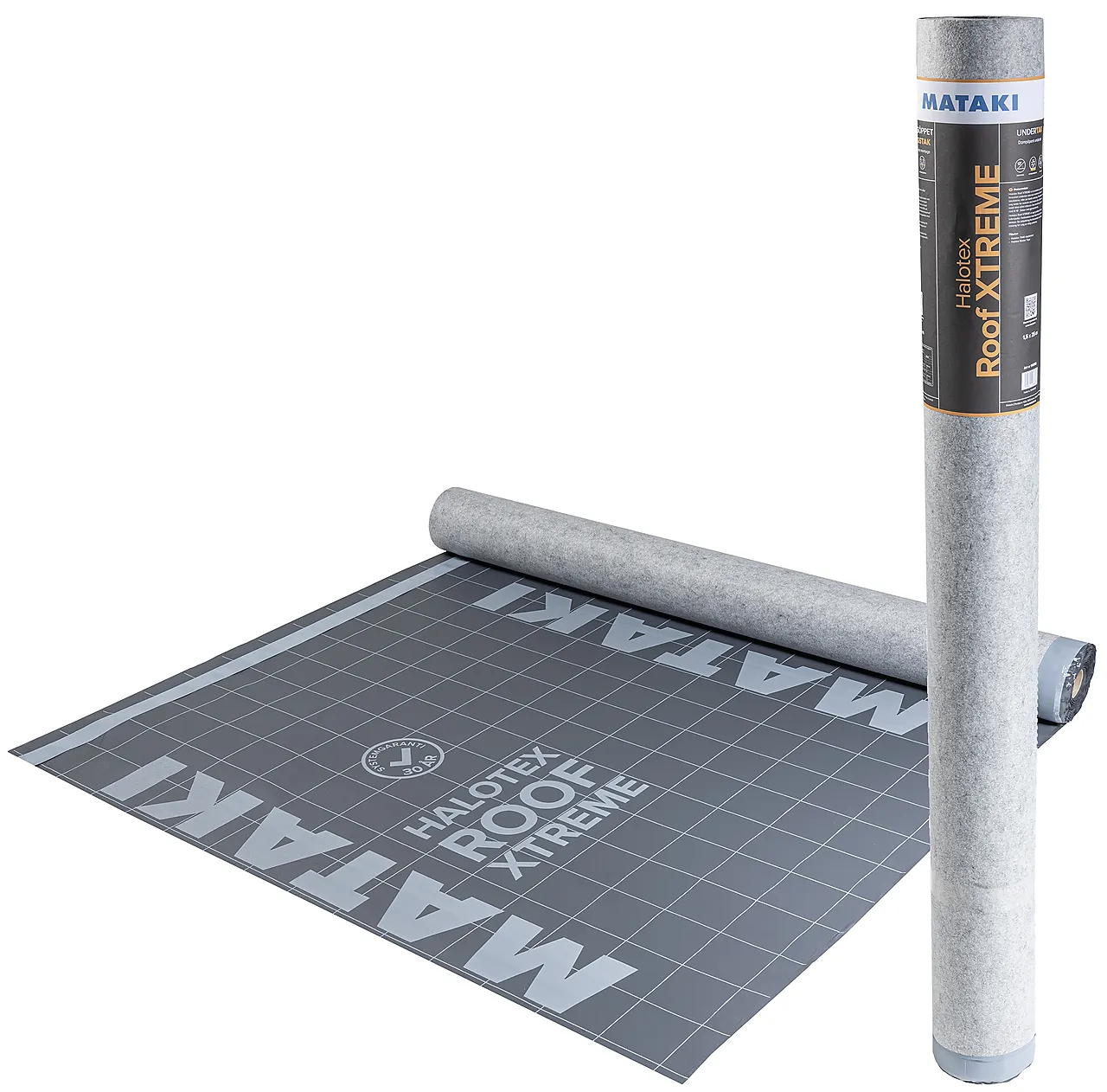 Undert 1,50x25m halotex roof xtreme diffusjonsåpent mataki Undert 1,50x25m halotex roof xtreme diffusjonsåpent mataki