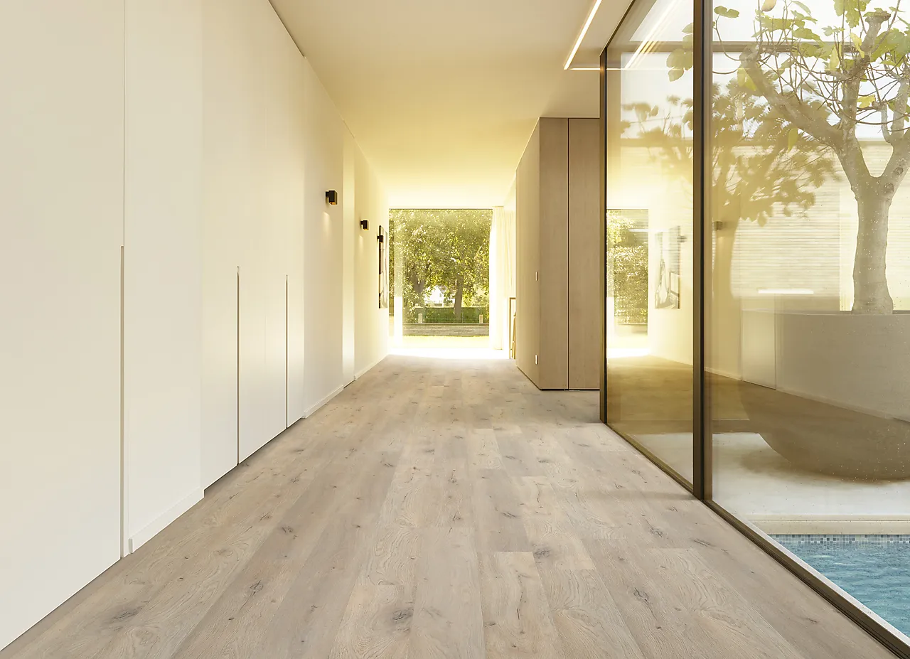 Vinylgulv eik naturals forest 182x1220x8 mm Vinylgulv eik naturals forest 182x1220x8 mm