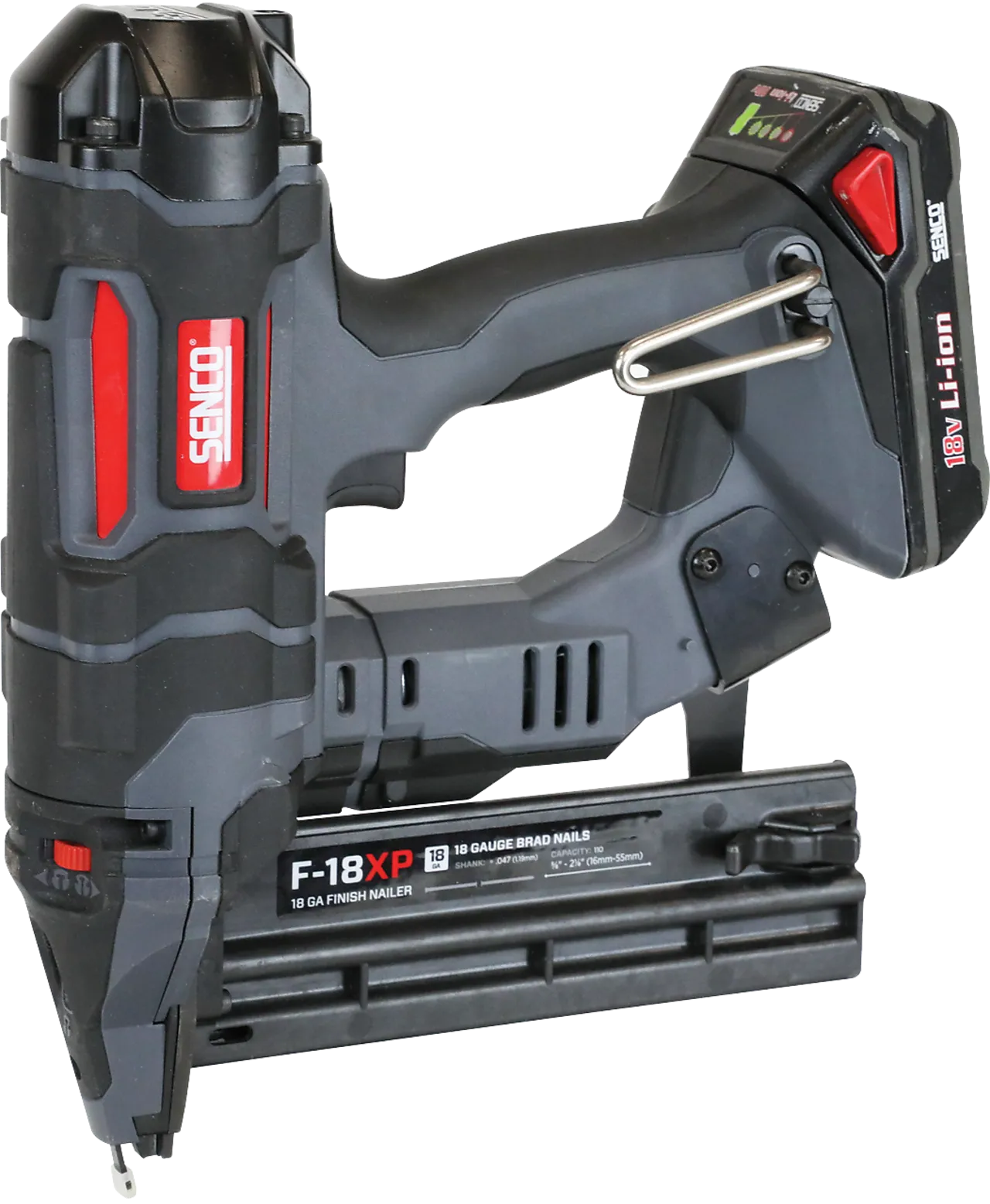 Dykkertpistol 1,2mm fusion f-18xp 15-55mm batteridrevet 18v senco null - null - 2 - Miniatyr