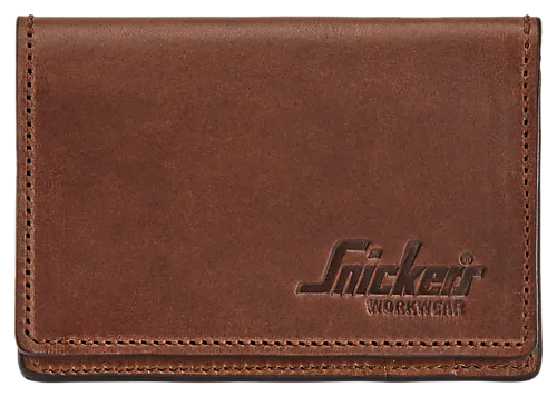Kortholder 9754 lær brun one size snickers workwear