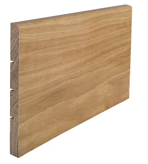 Feielist eik lakkert 9x120 mm 1 meter