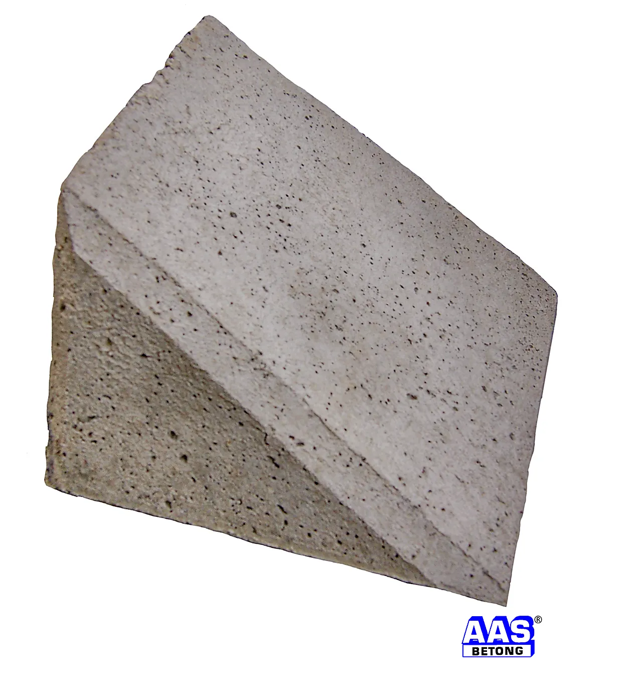 St.mur mini glat grå skrå avsl/ende St.mur mini glat grå skrå avsl/ende