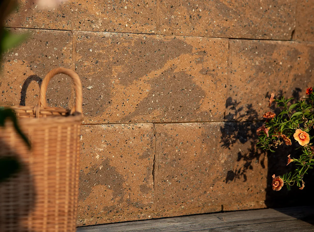 Støttemur vertica toppstein natur 45x26,5x10 cm null - null - 3 - Miniatyr