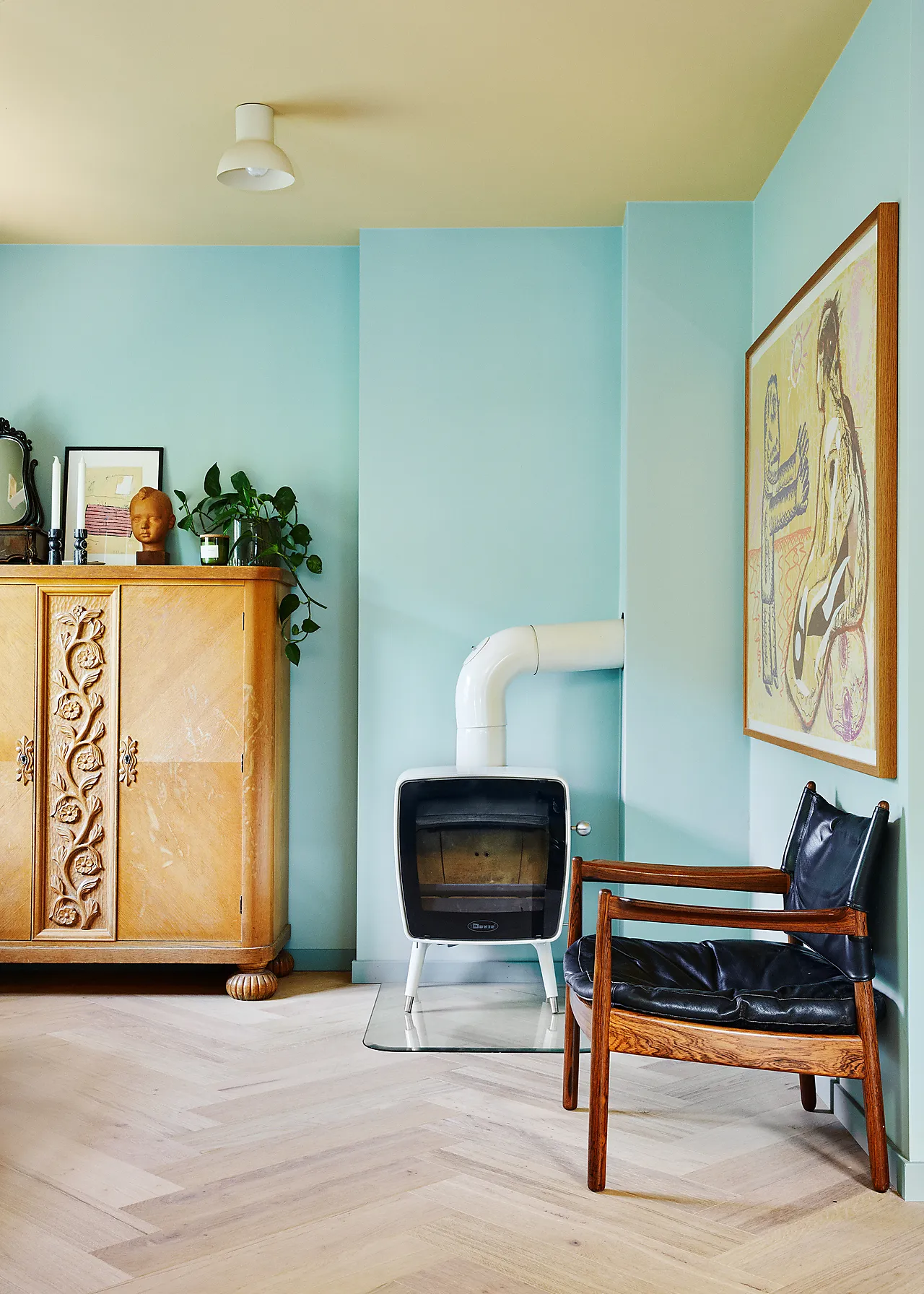 Tregulv herdet eik Alda lys fiskebein Tregulv herdet eik Alda lys fiskebein