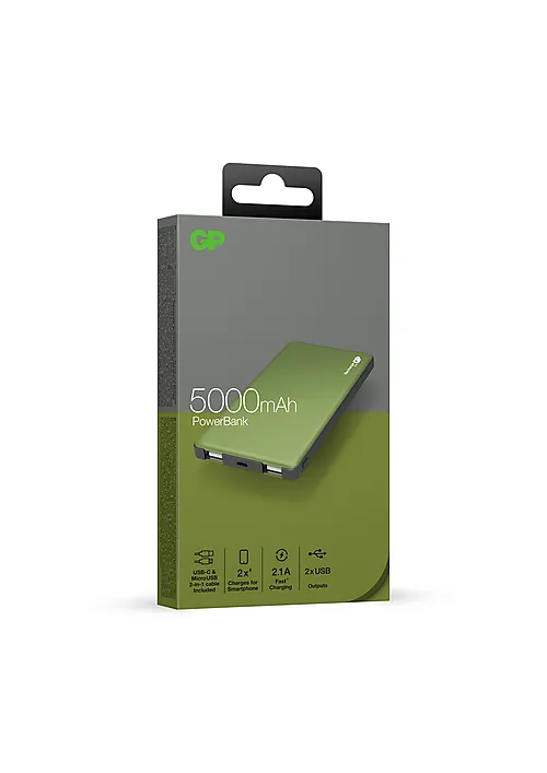 Powerbank Voyage 2.0 Olive Green 5000MAh