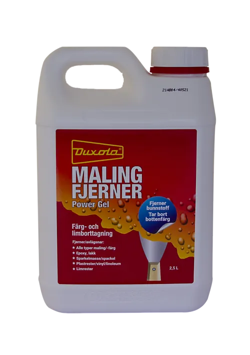 Malingsfjerner power gel 2,5 liter