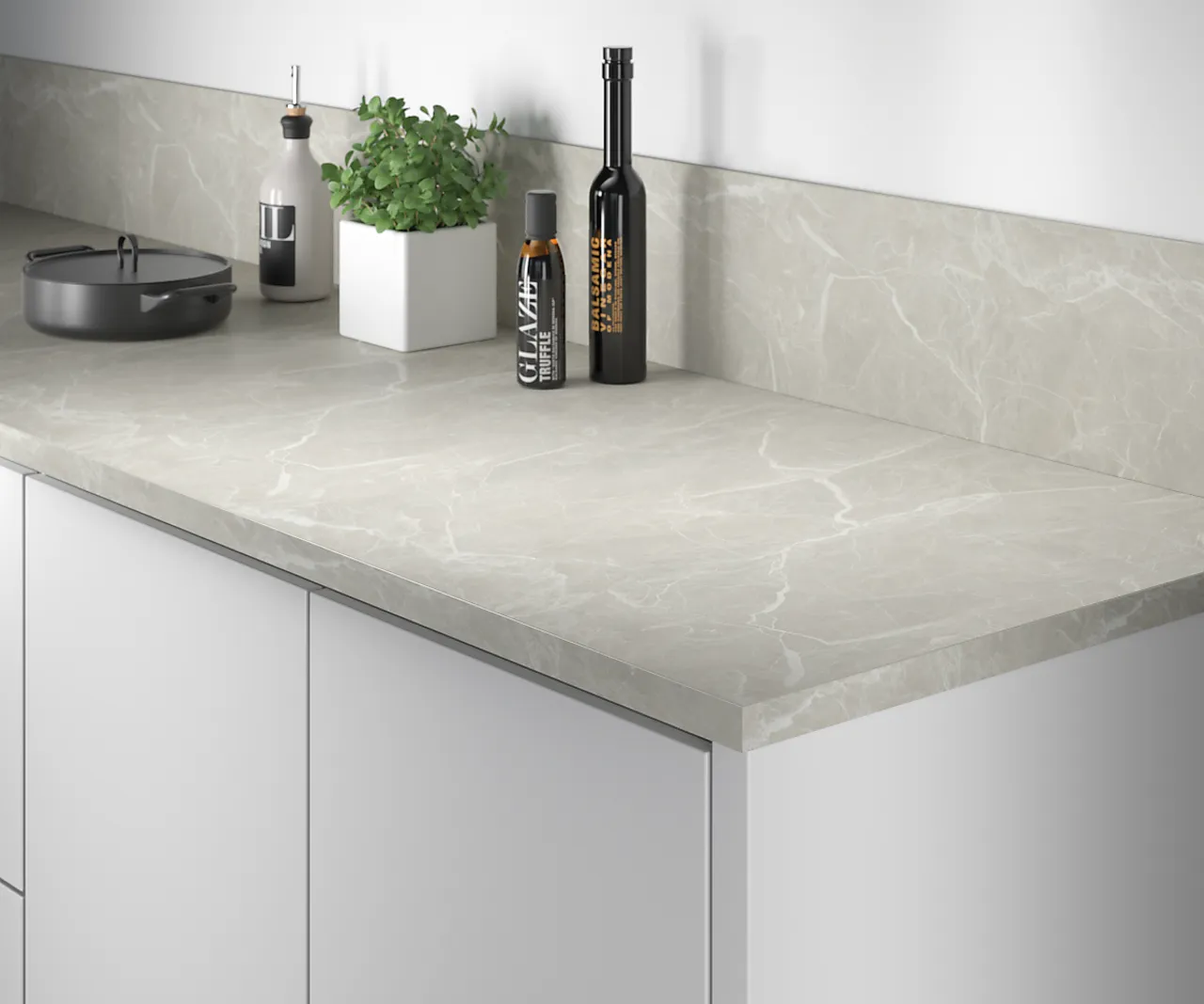 Benkeplate ABS 29x3020x610 mm marble grey null - null - 3 - Miniatyr