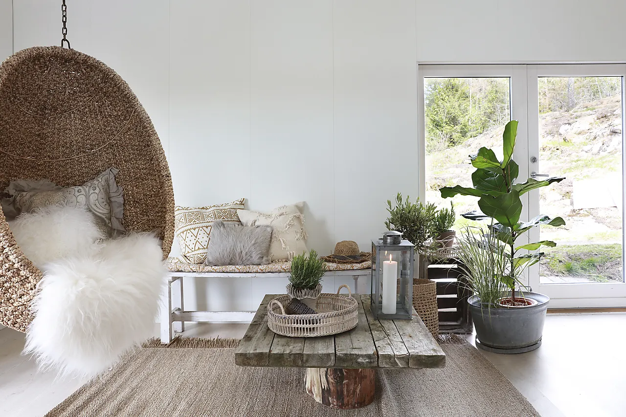 Veggplate trefiber mikrofuge hvit/bomull 11x620x2740 mm null - null - 2 - Miniatyr