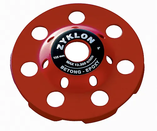 Slipekopp Bumerang 180 mm medium
