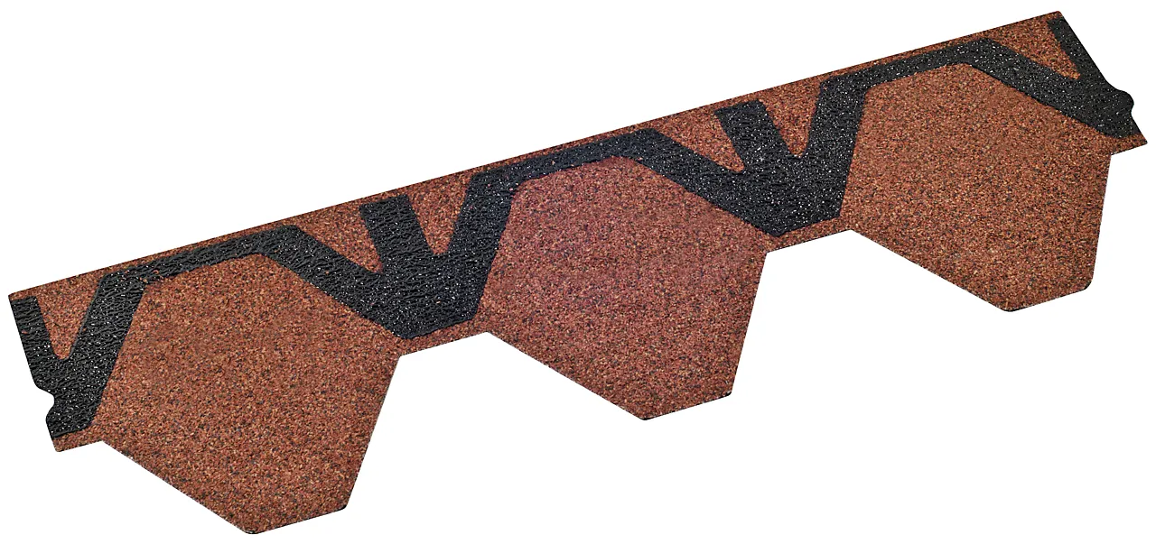 Takshingel Pro type S teglrød