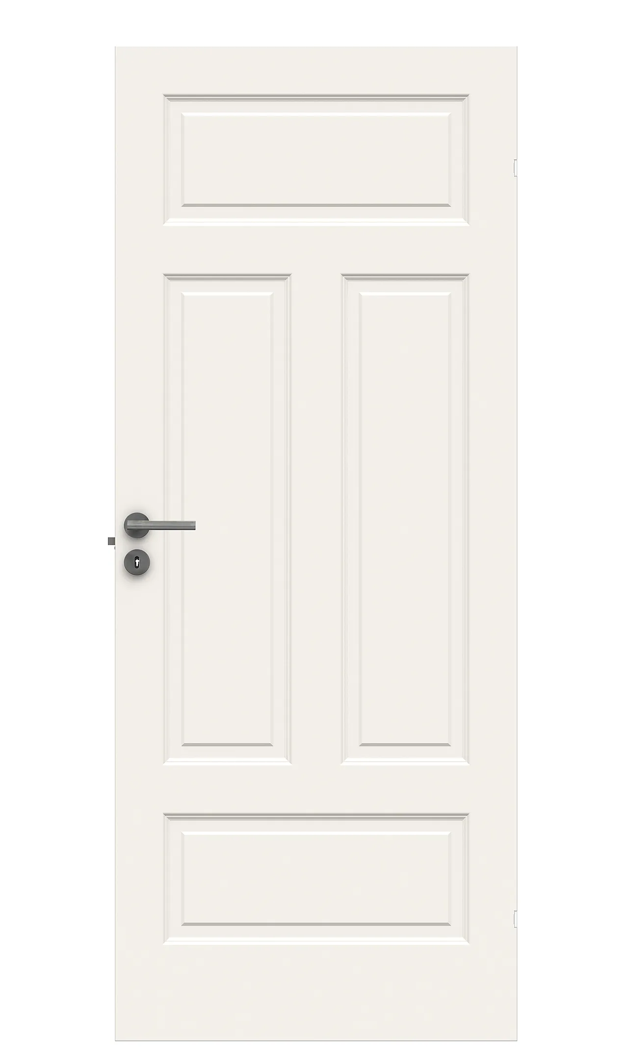 Style 04N innerdør 80x210 cm hvit null - null - 2 - Miniatyr