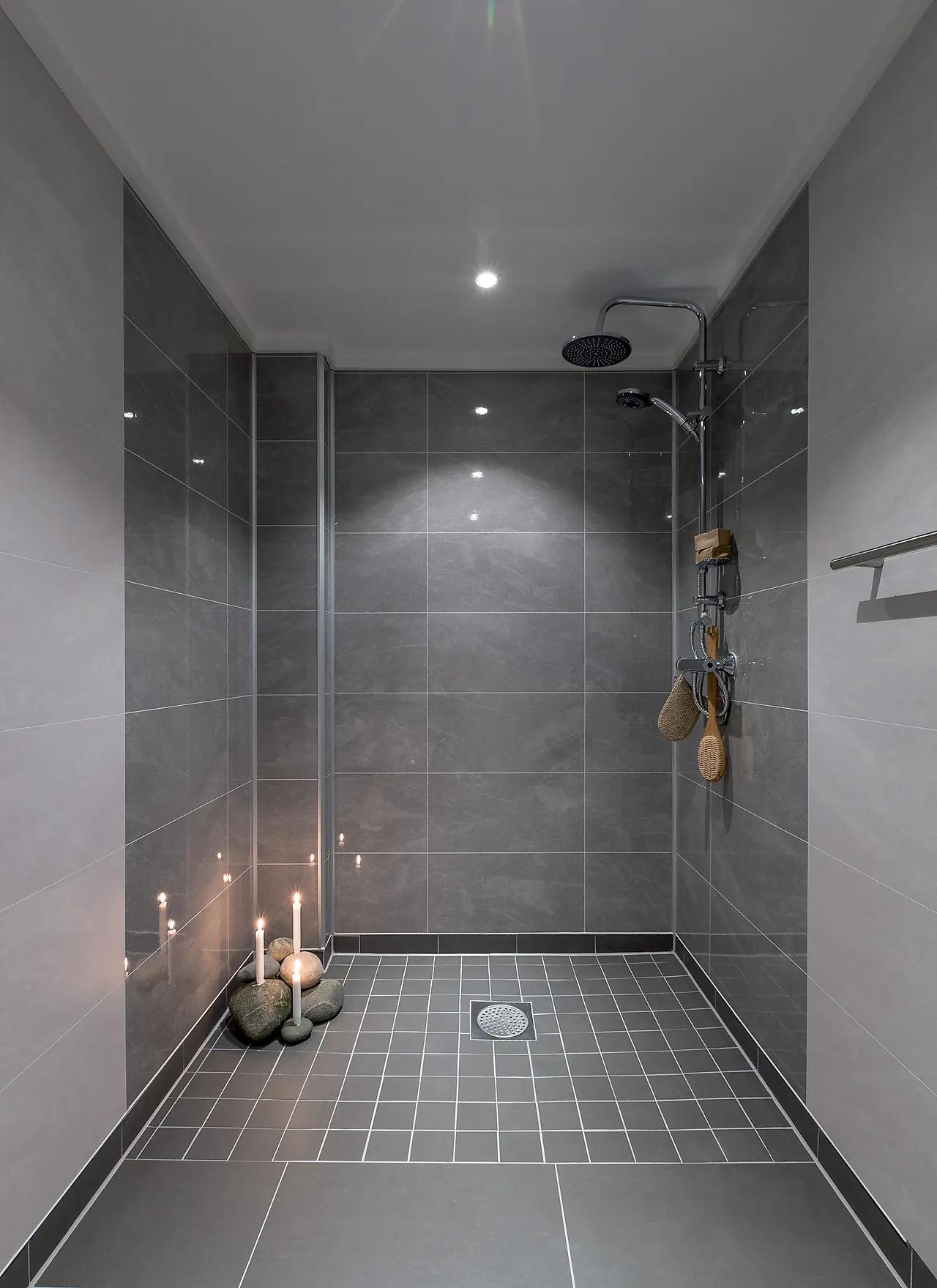 Baderomsplate skifer natural 2400x600x10,2 cm null - null - 2 - Miniatyr