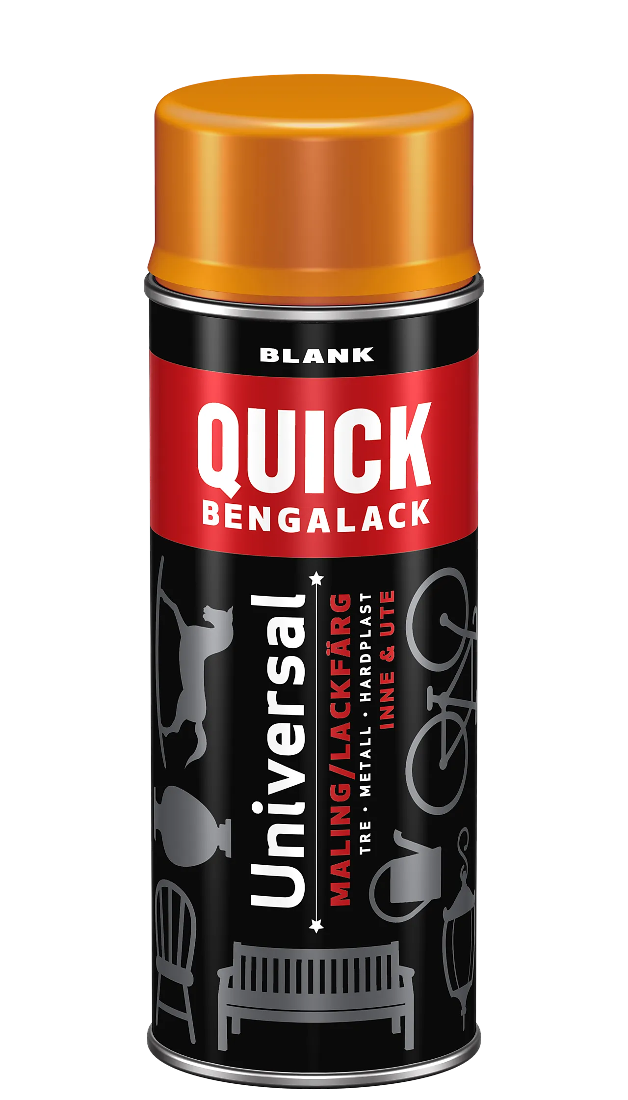 Bengalack spray orange blank 400 ml