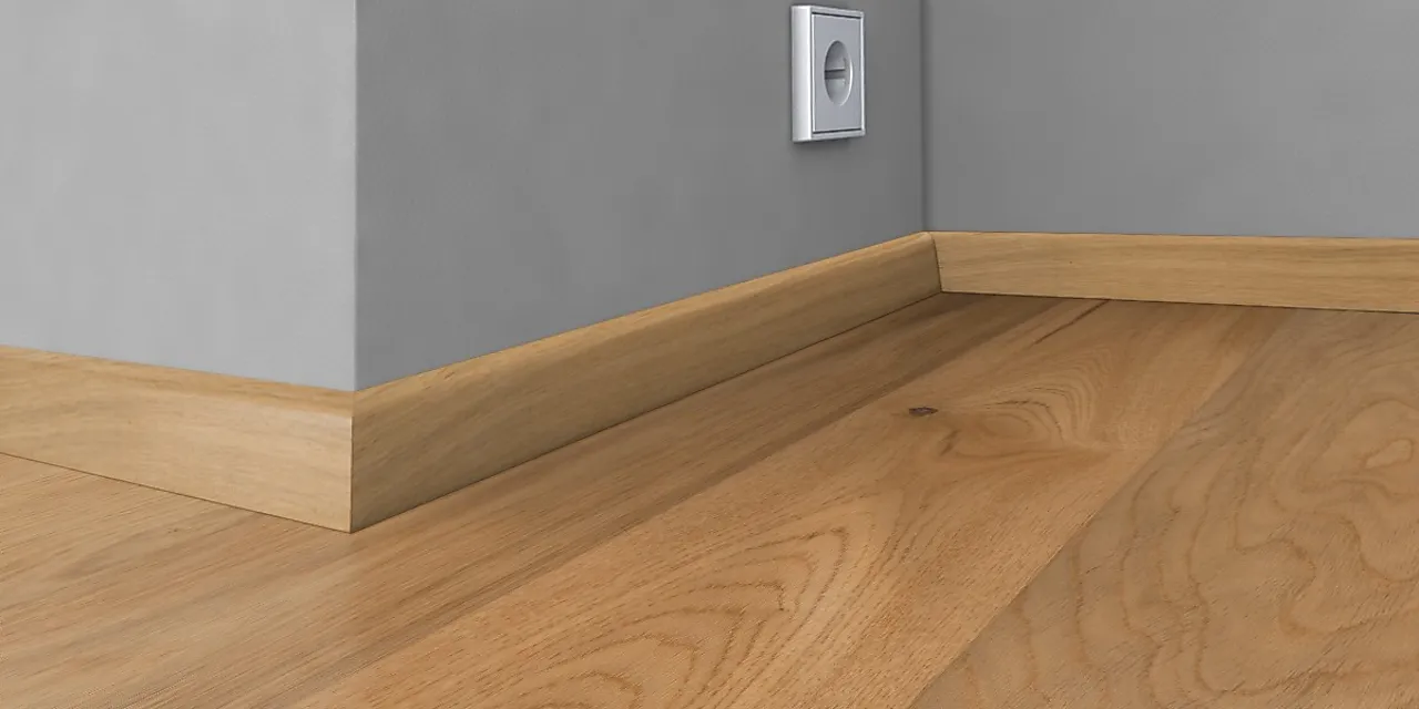 Kahrs Finert gulvlist Eik matt lakk 19x40mm, 240 cm null - null - 2 - Miniatyr