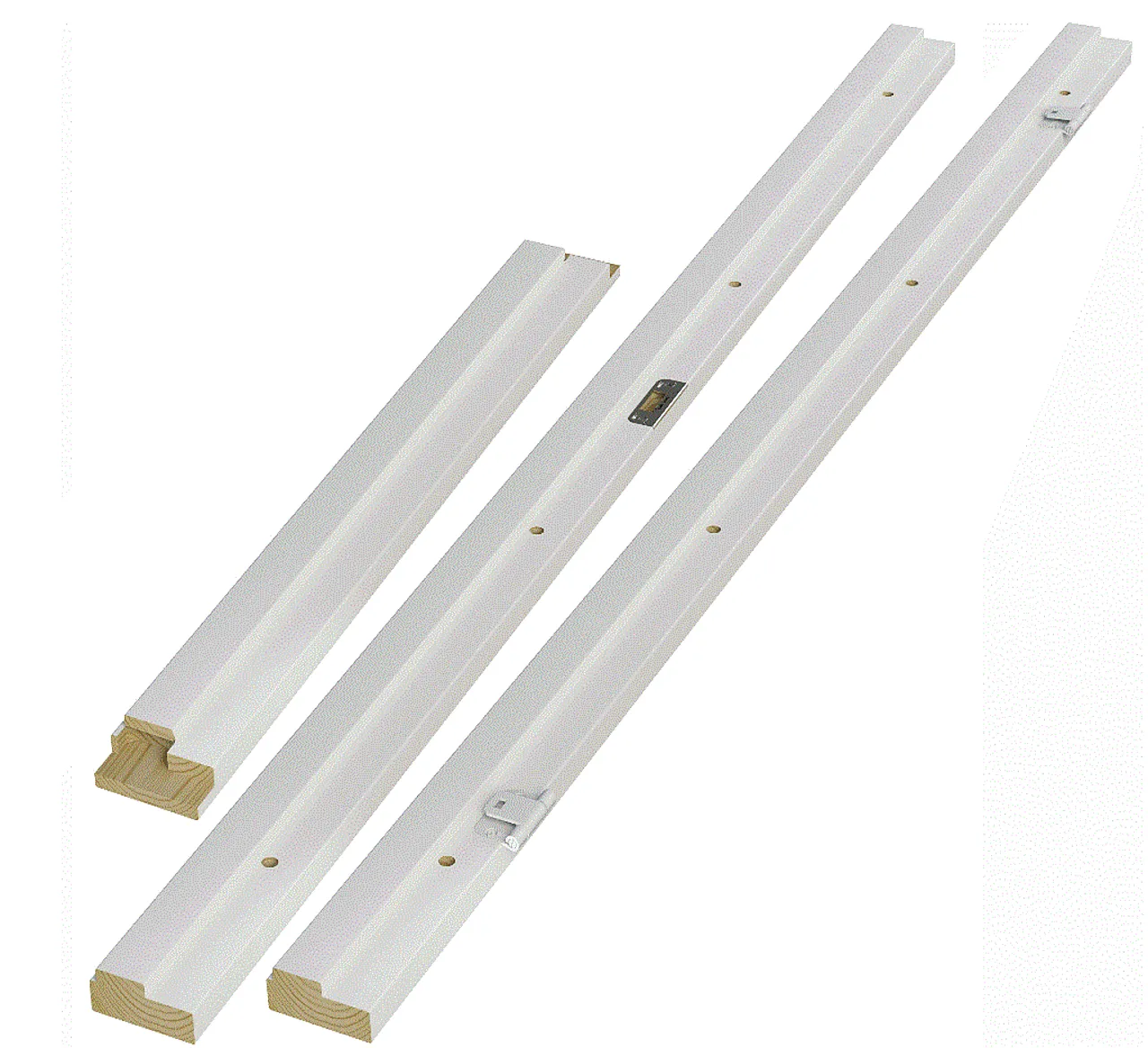 Karm ik 9x21 093mm klassisk hvit uten terskel usammensatt