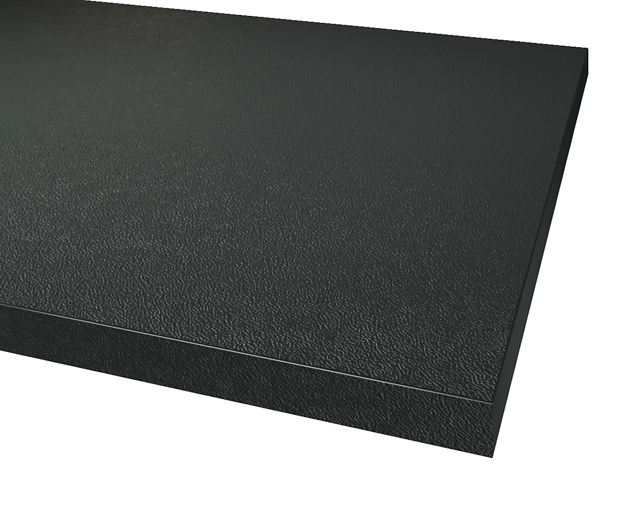 Benkeplate ABS 29x3020x610 mm lava black Benkeplate ABS 29x3020x610 mm lava black