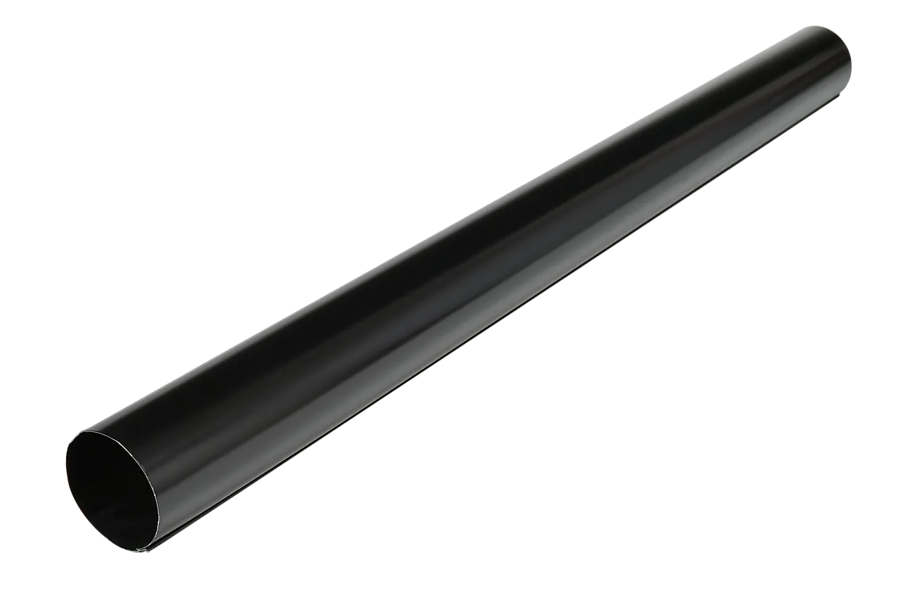 Nedløpsrør stål 75 mm 3 m sort Nedløpsrør stål 75 mm 3 m sort