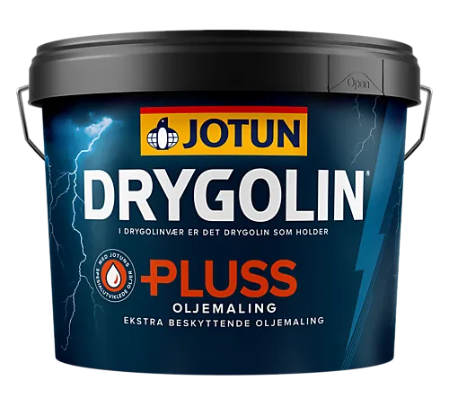 Drygolin Pluss oljemaling 9 liter