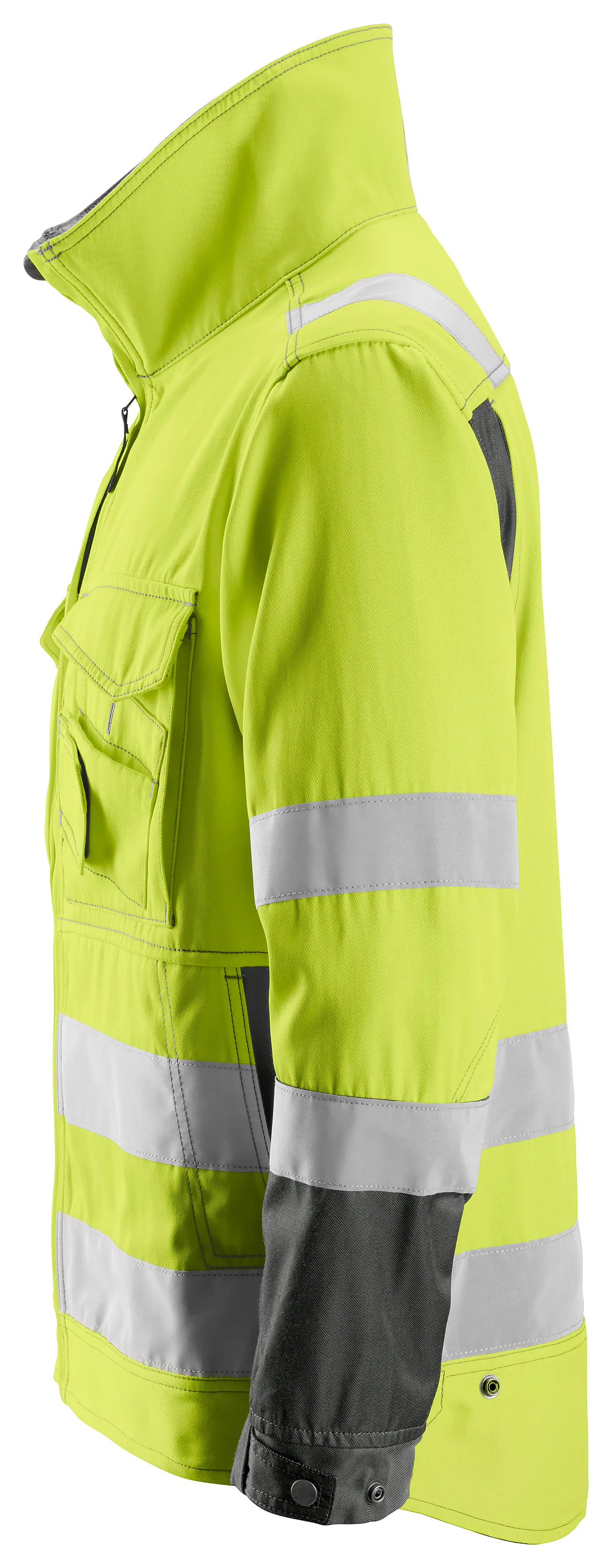 Jakke 1633 gul/dsor S high vis KL3 null - S - 3 - Miniatyr