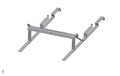 Stigetrinn Plate Trif-37T Sort