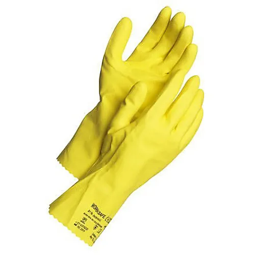 Oppvaskhanske latex chem str 9 worksafe