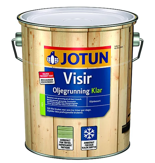 Visir oljegrunning klar 2,7 liter