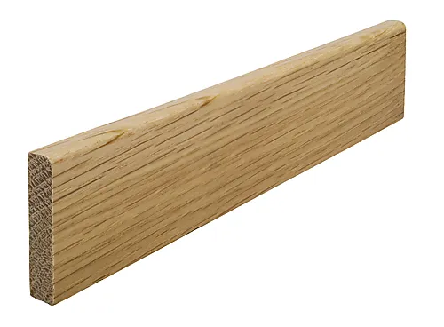 Feielist eik lakkert 9x50 mm 1 meter