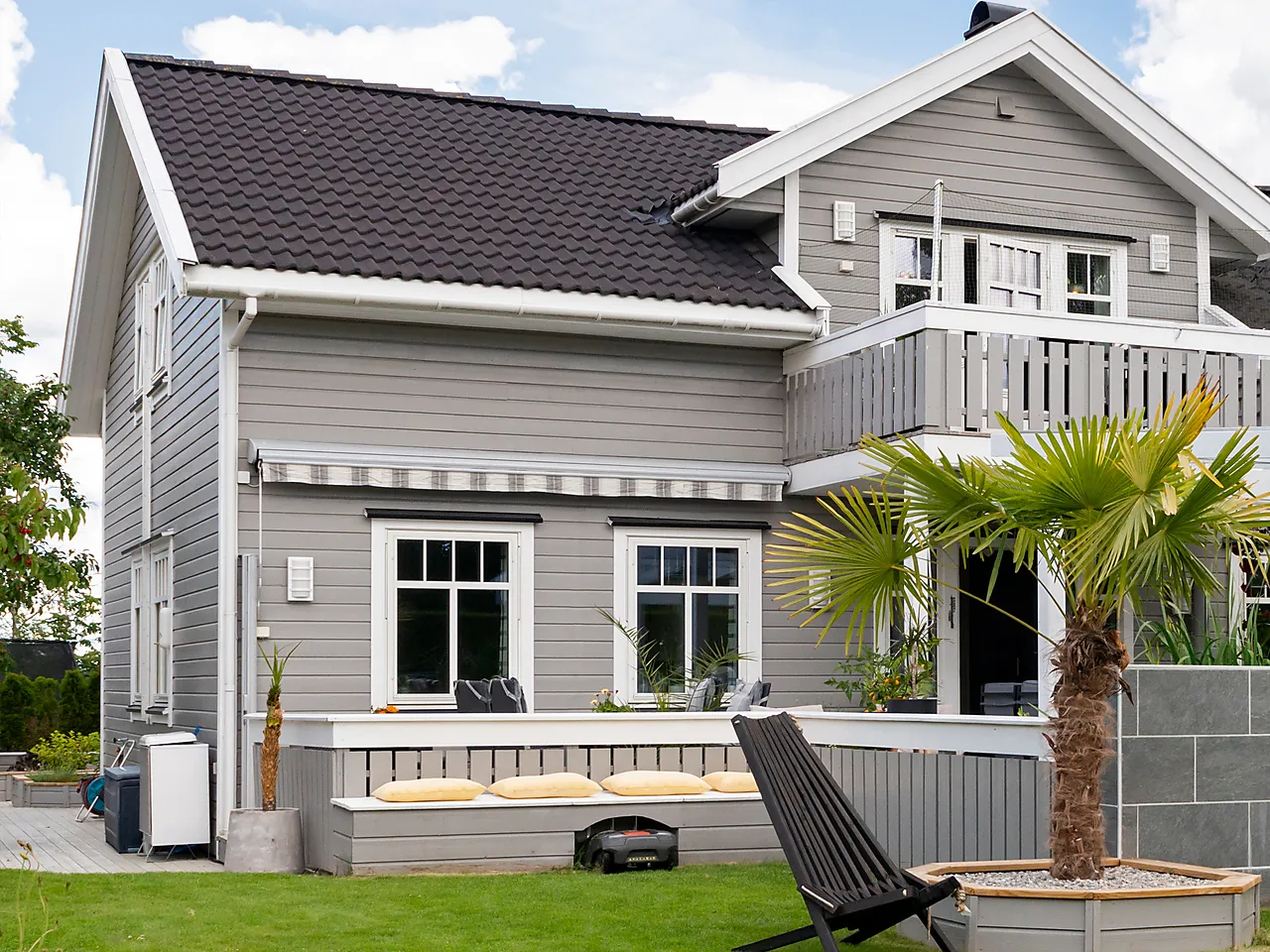 Dobbelfalset kledning 19x148 mm impregnert furu null - null - 2 - Miniatyr