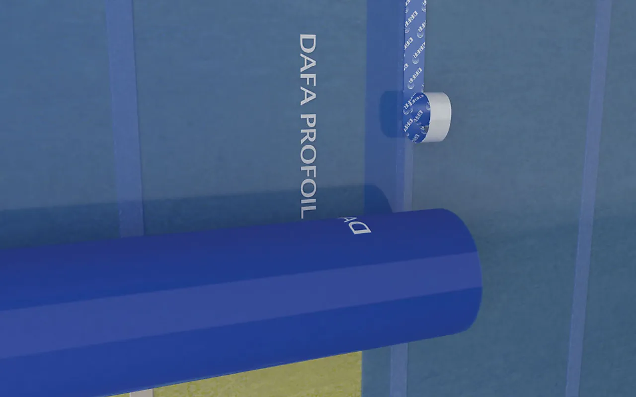 Dampsperrefolie profoil o,20mm med heftekant 2,6x15m null - null - 2 - Miniatyr