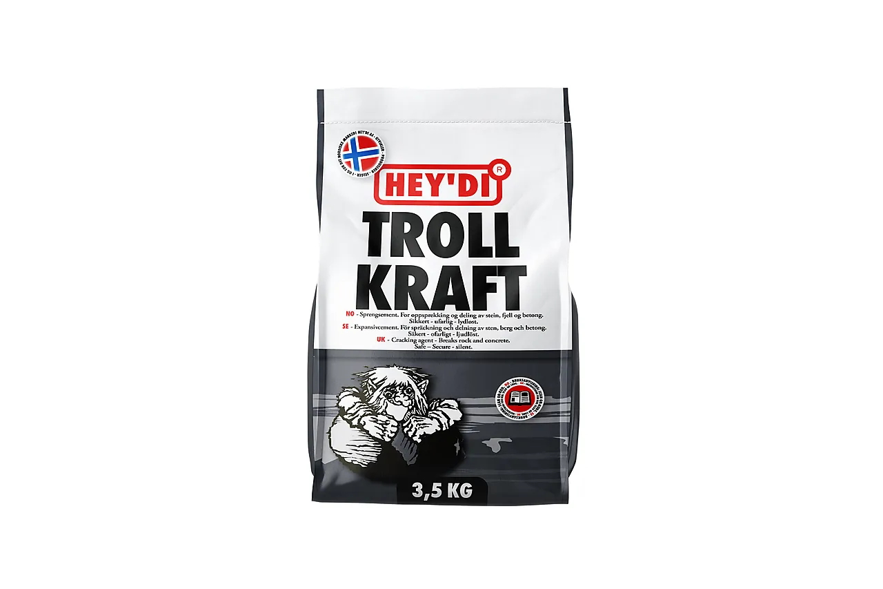 Trollkraft 3,5 kg sprengsement