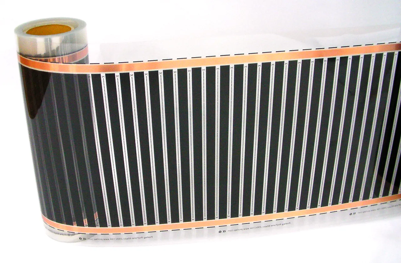 Varmefolie 60W/m² 1 x 3,15 meter